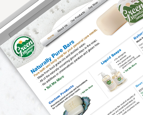 Green Mountain Soap Website