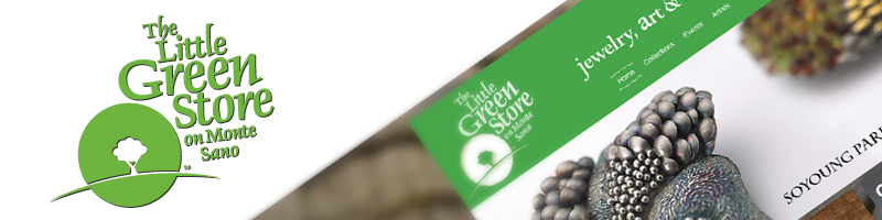 Little Green Store Logo and Website