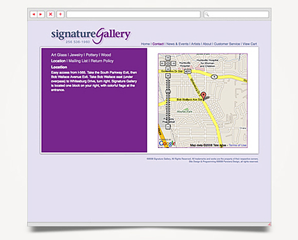 Web - Web Design - Signature Gallery - Website 5