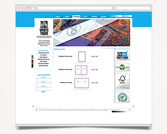 Web - Web Design - White Tiger Printing - Website 3