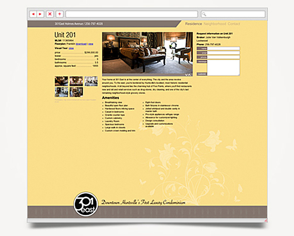Web - Web Design - Thornton Properties - Website 2