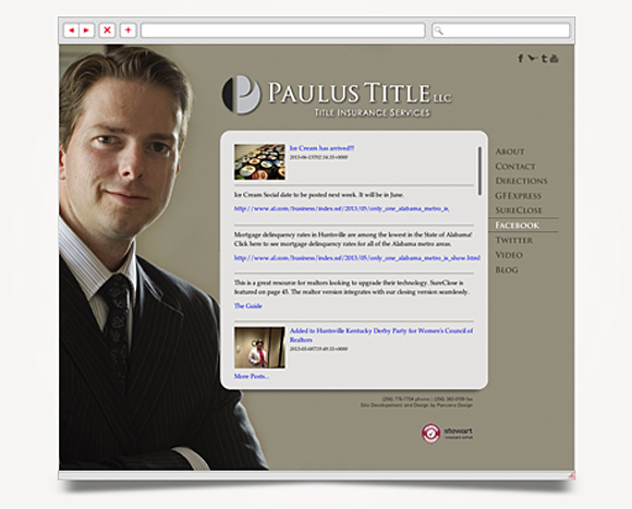Web - Web Design - Paulus Title - Website 2