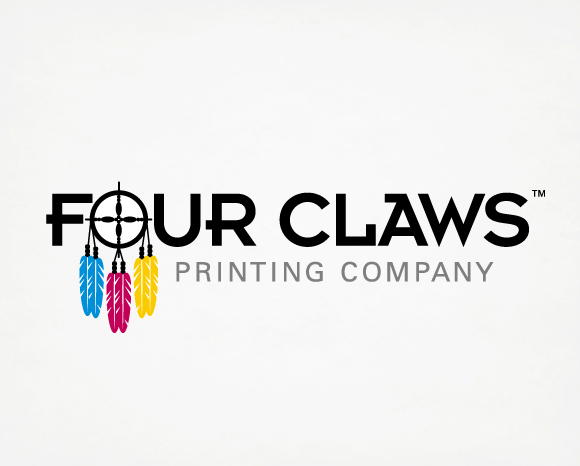 Identity - Four Claws Printing - Logo 1