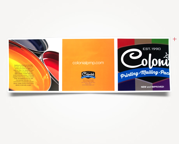 Print - Colonial Printing, <br />Mailing And Packaging - Tri-Fold Brochure