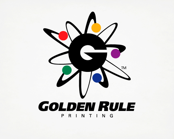 Identity - Golden Rule Printing - Logo 1