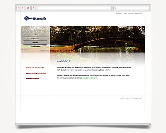Web - Web Design - Solid Earth - Website 3